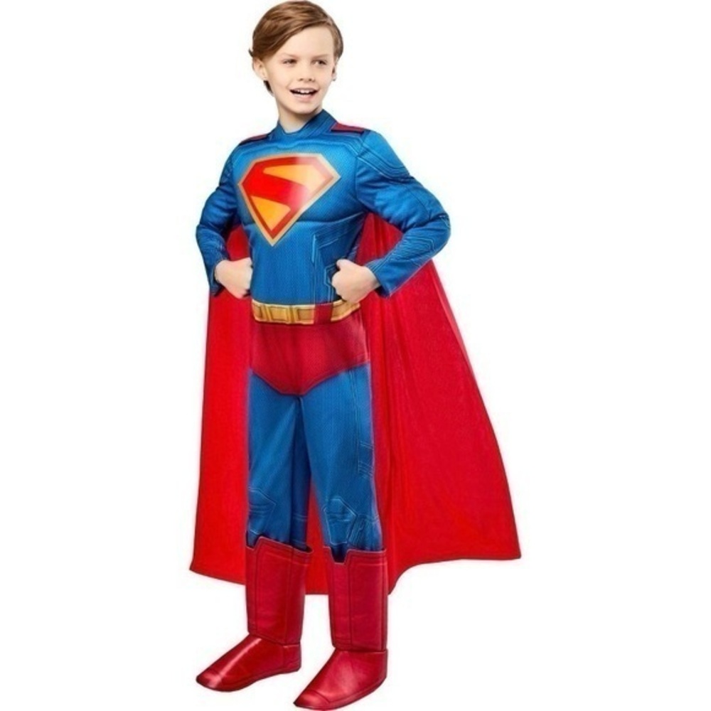 NWT. RUBIES DC Superman Kids Superhero Costume